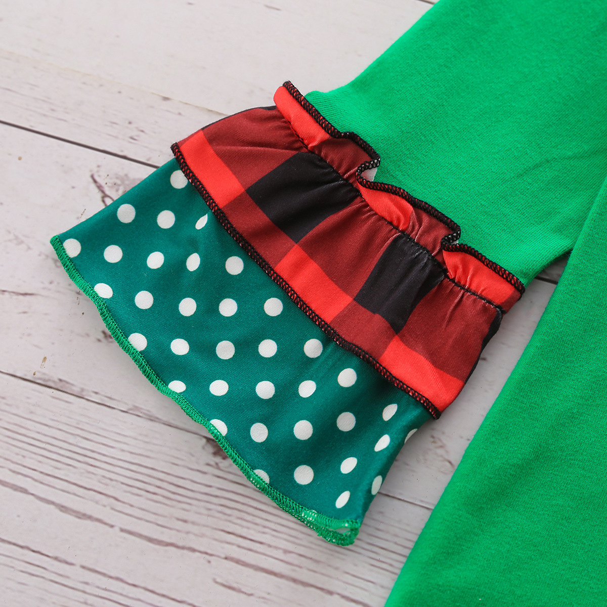boutique two pieces Christmas printed legging set